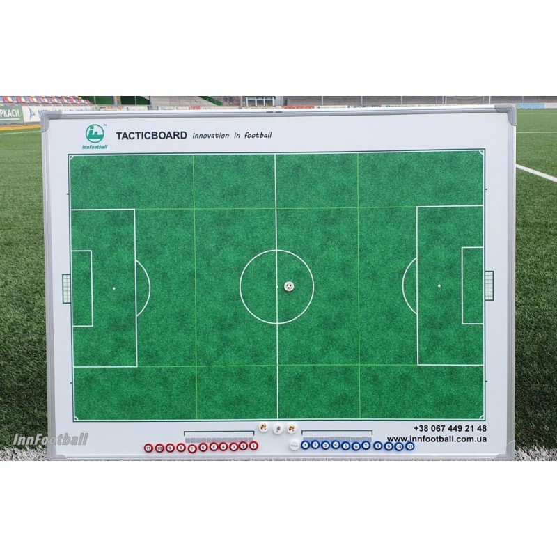 Тактическая доска футбольного поля «TACTICBOARD-2» 60х90см