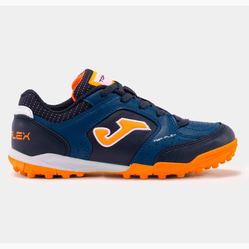 Кроссовки  JOMA  для газона детские сине-оранжевые TOP FLEX TPJW2433TF