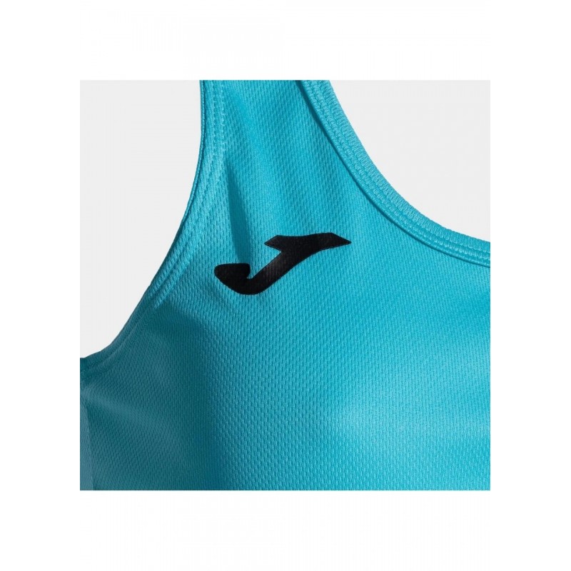 Майка женская Joma для бега бирюзовая SIENA 900703.010