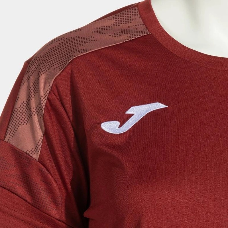 Футболка женская Joma бордовая короткий рукав CHAMPIONSHIP VIII 902514.671