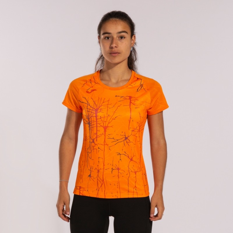 Футболка JOMA женская оранжевая ELITE IX 901647.886