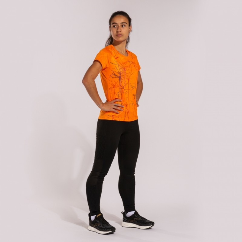 Футболка JOMA женская оранжевая ELITE IX 901647.886