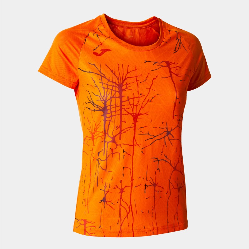 Футболка JOMA женская оранжевая ELITE IX 901647.886