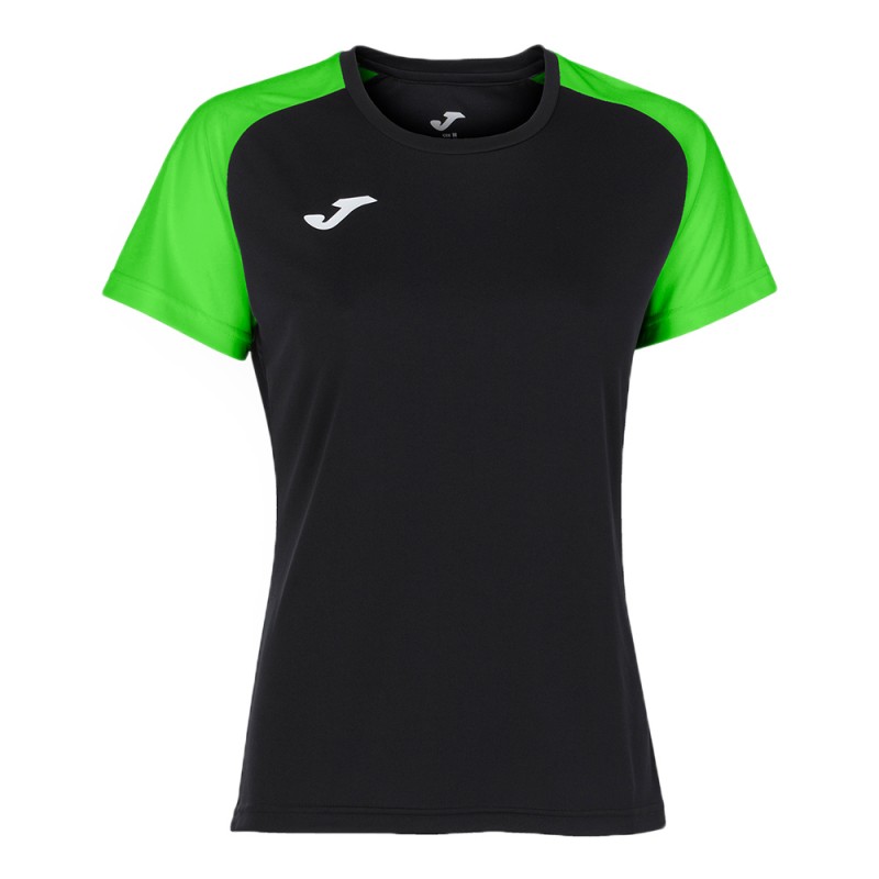 Футболка JOMA черно-зеленая женская ACADEMY IV 901335.117