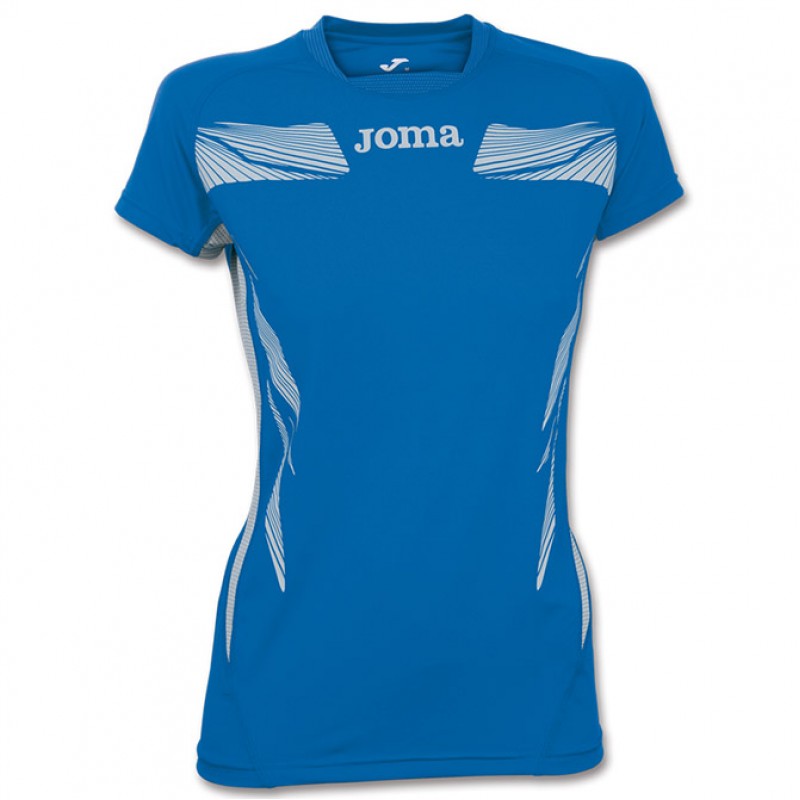 Футболка синяя женская JOMA Elite III 1101.33.2023