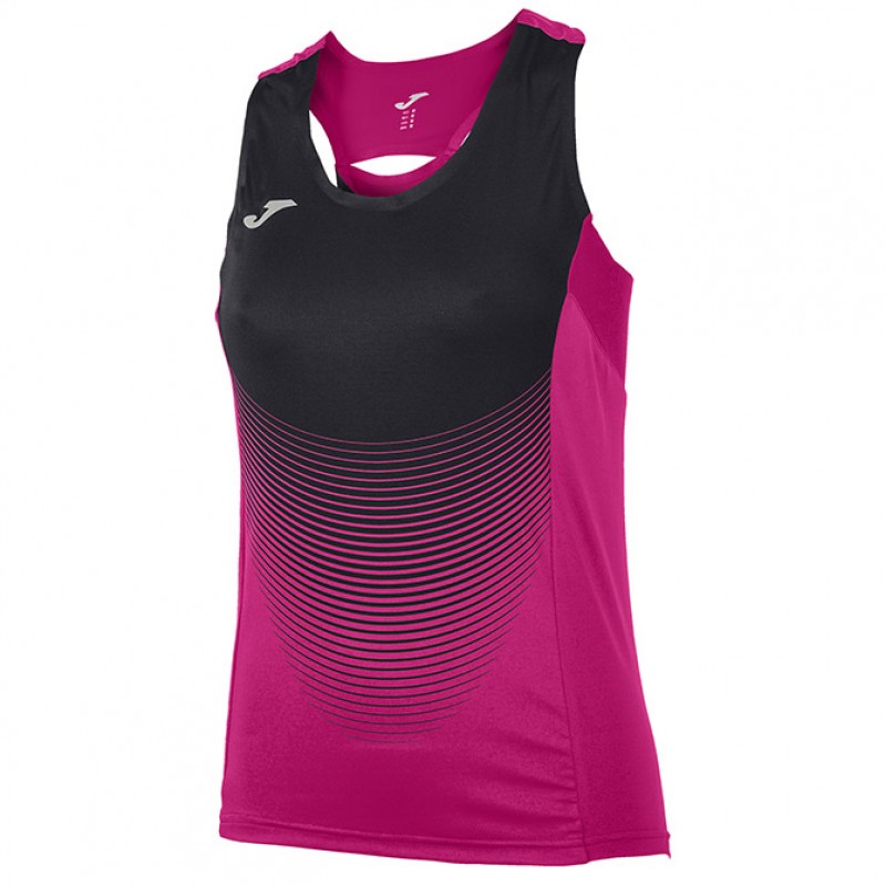 Майка JOMA рожево-чорна жін. ELITE VI 900697.501