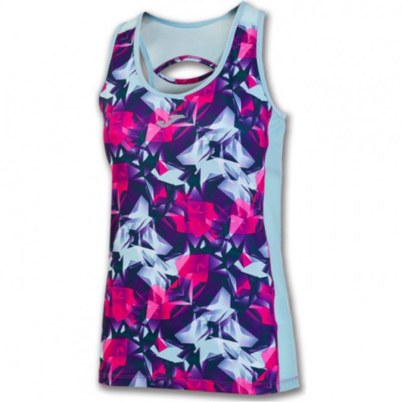 Майка  JOMA сине-малиновая жен.TROPICAL 900202.350