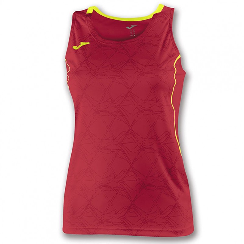 Майка  JOMA красно-желтая женская OLIMPIA 900445.609