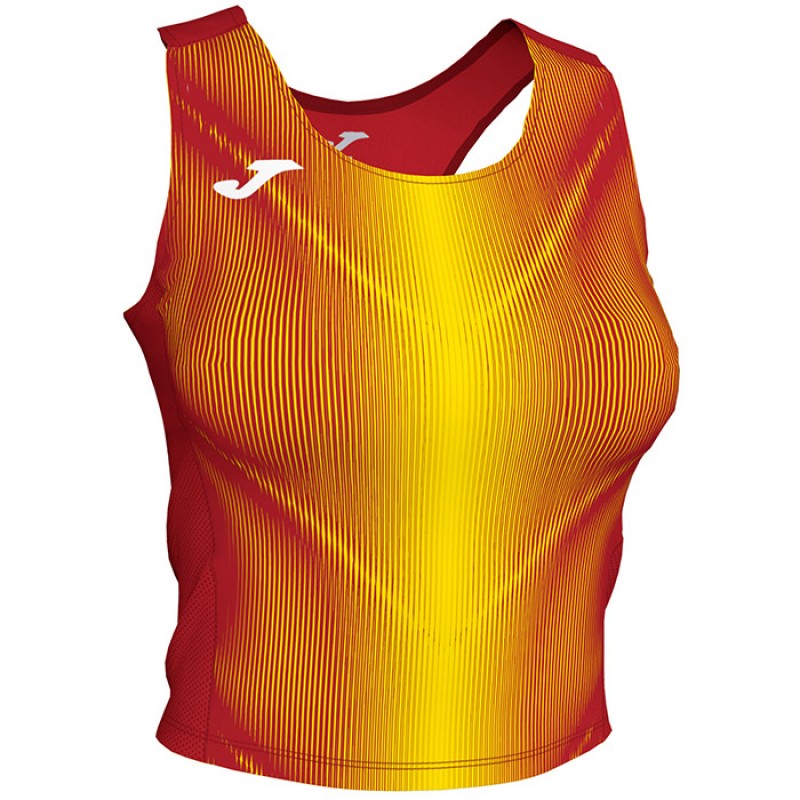 Топ  JOMA красно-желтый женский OLIMPIA 900935.609