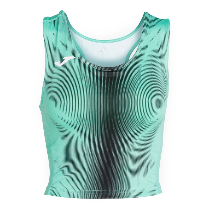 Топ  JOMA зелено-черный женский OLIMPIA 900935.401