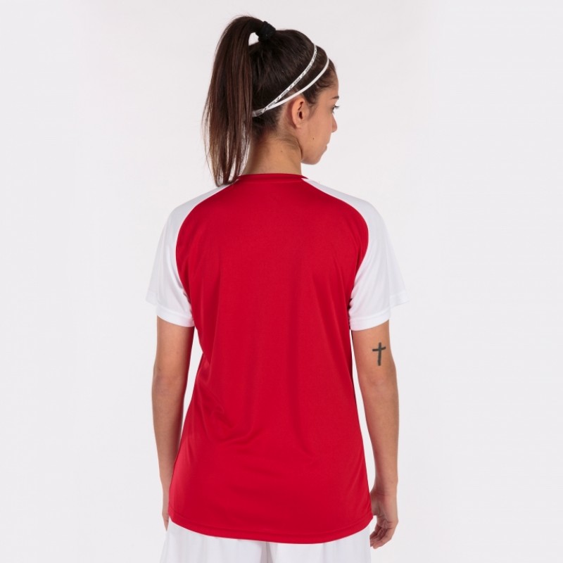 Футболка JOMA  красно-белая женская ACADEMY IV 901335.602