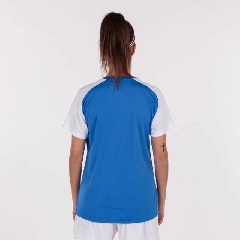 Футболка JOMA  сине-белая женская ACADEMY IV 901335.702