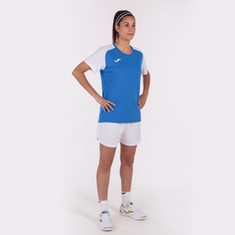 Футболка JOMA  сине-белая женская ACADEMY IV 901335.702