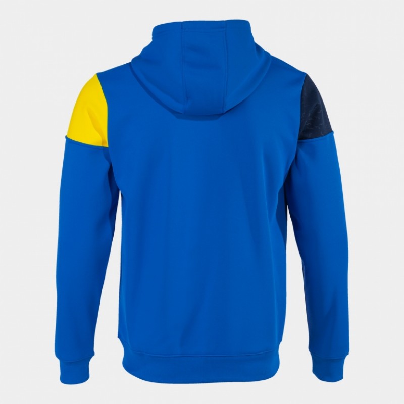 Олимпийка JOMA CREW V с капюшоном темно-синяя 103087.709