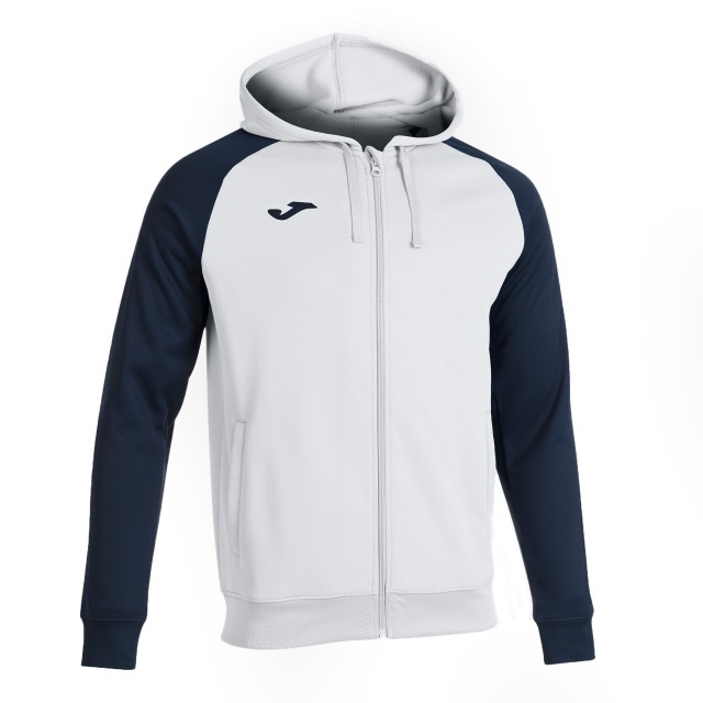 Олимпийка Joma ACADEMY IV с капюшоном бело-т.синяя 101967.203