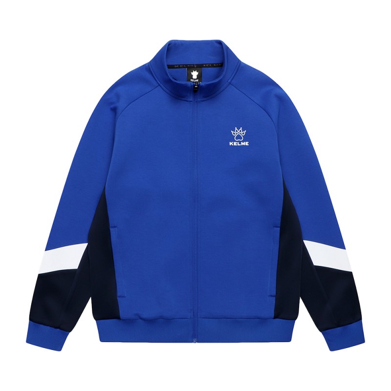 Олимпийка Kelme Knitted Jacket  сине-т.синяя 8061WT1007.9430