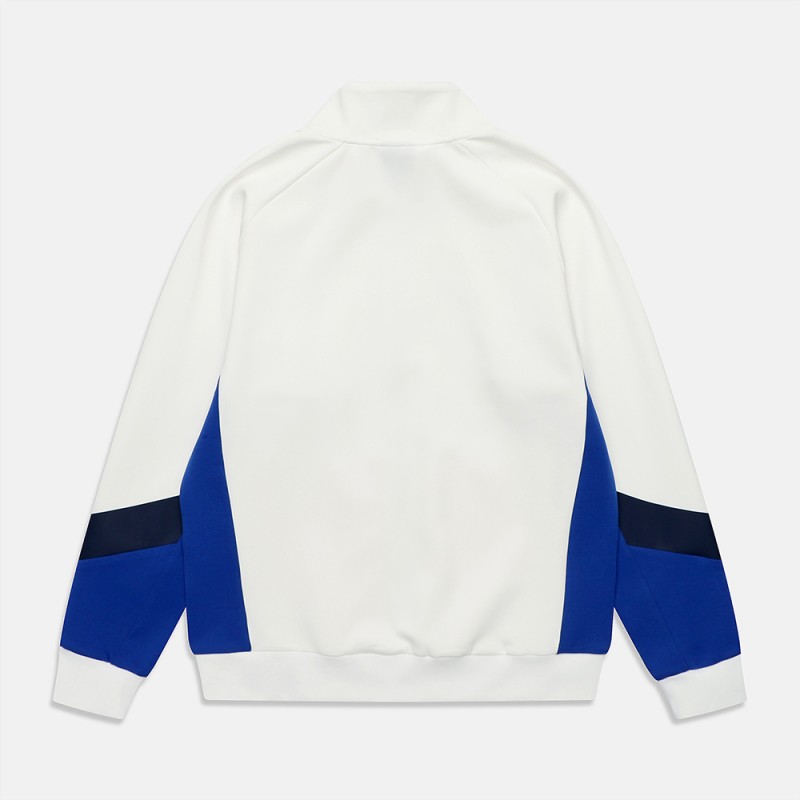 Олимпийка Kelme Knitted Jacket бело-синяя 8061WT1007.9104