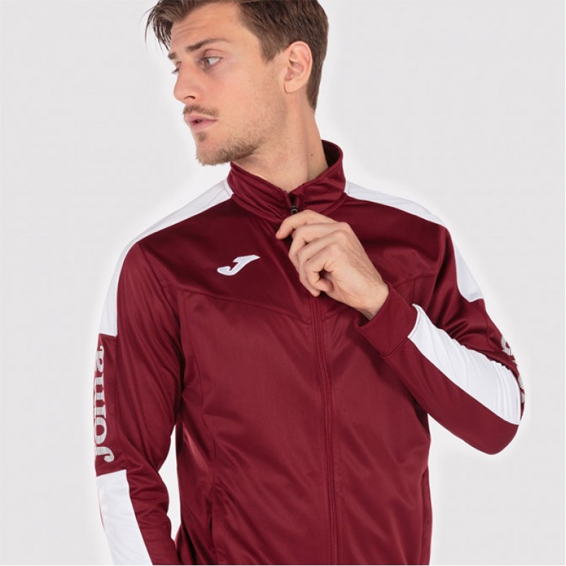 Олимпийка Joma CHAMPION IV  бордово-белая 100687.652