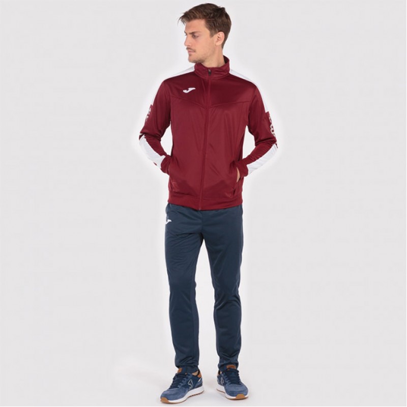 Олимпийка Joma CHAMPION IV  бордово-белая 100687.652