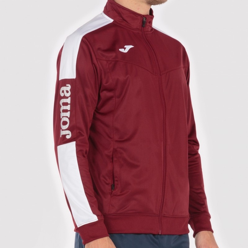 Олимпийка Joma CHAMPION IV  бордово-белая 100687.652