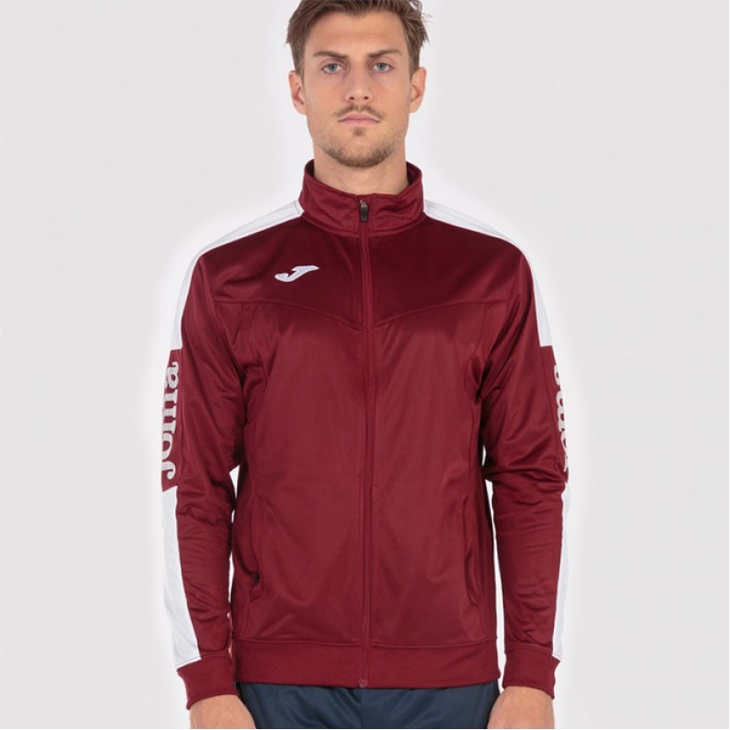 Олимпийка Joma CHAMPION IV  бордово-белая 100687.652