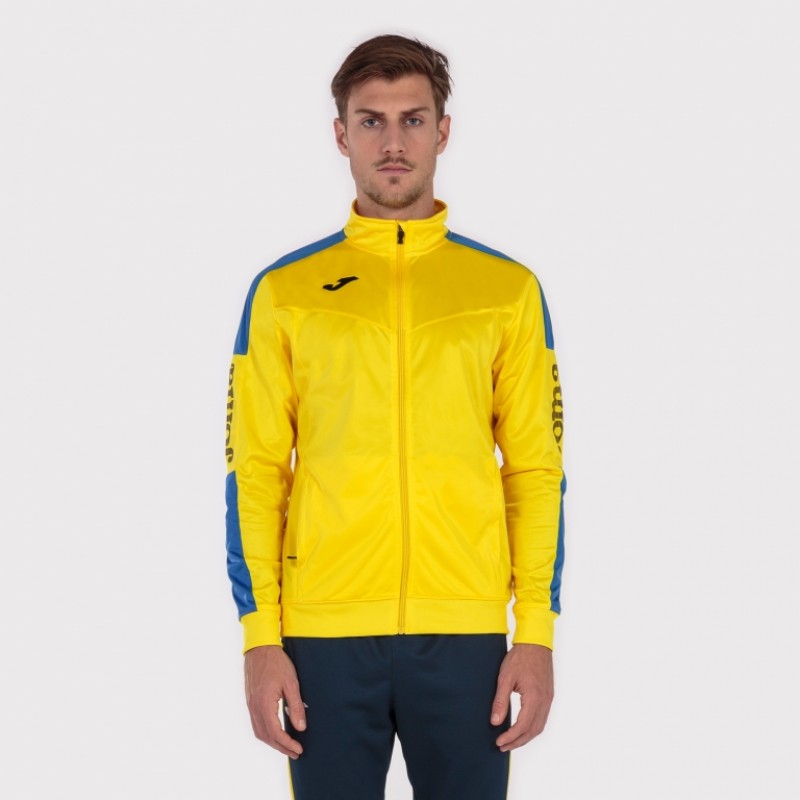 Олимпийка  Joma CHAMPION IV желто-синяя 100687.907