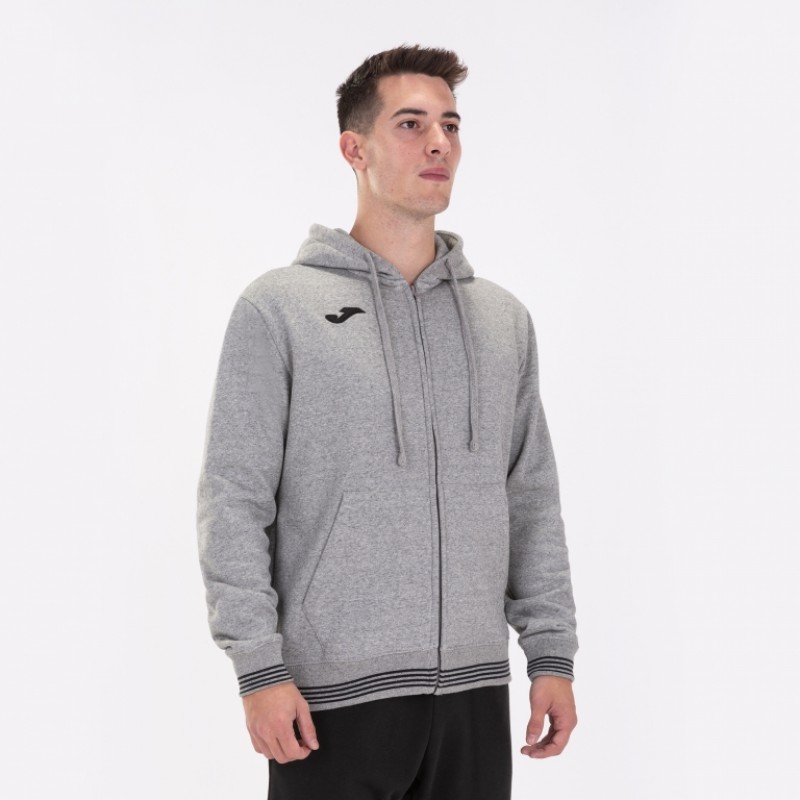 Олимпийка Joma CAMPUS III с капюшоном серая 101590.250