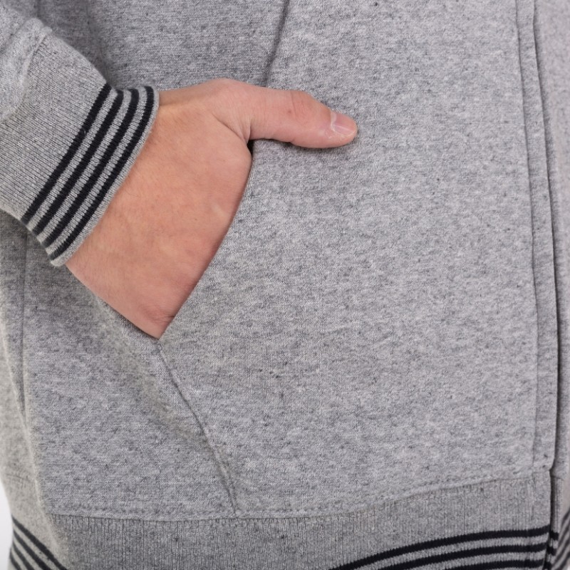 Олимпийка Joma CAMPUS III с капюшоном серая 101590.250