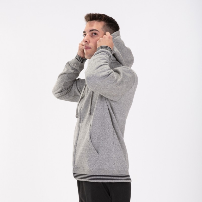 Олимпийка Joma CAMPUS III с капюшоном серая 101590.250