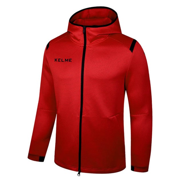 Олимпийка Kelme ROAD с капюшоном красная 3881336.9600