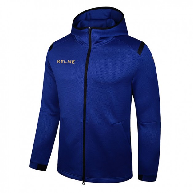 Олимпийка Kelme ROAD с капюшоном синяя 3881336.9400
