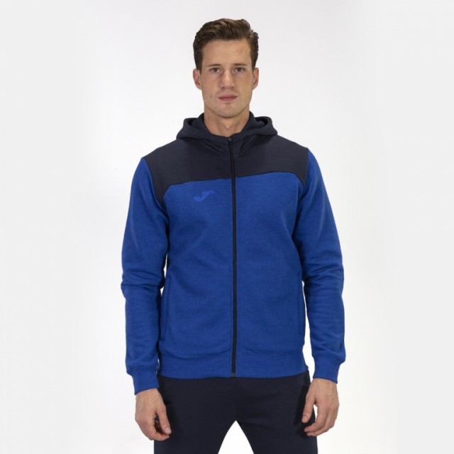 Олимпийка Joma WINNER II с капюшоном синяя 101283.700