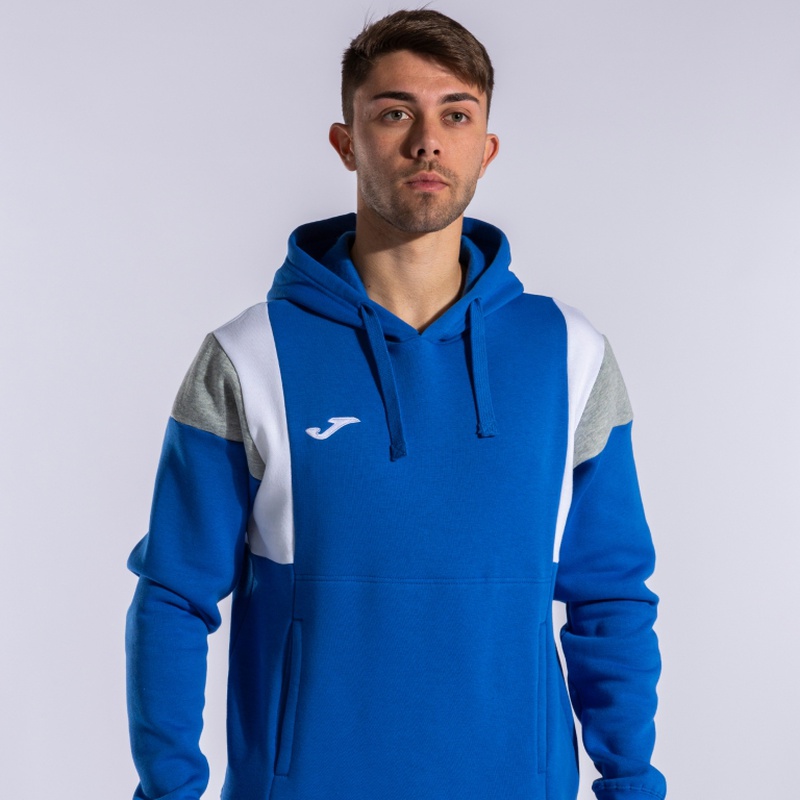 Худи Joma CONFORT III с капюшоном синее 102745.702