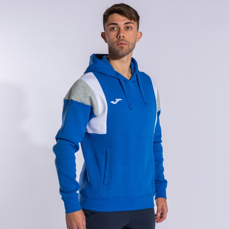 Худи Joma CONFORT III с капюшоном синее 102745.702