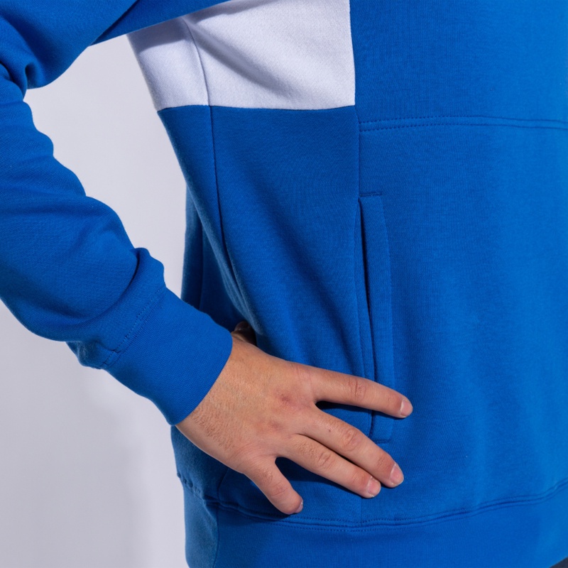Худи Joma CONFORT III с капюшоном синее 102745.702