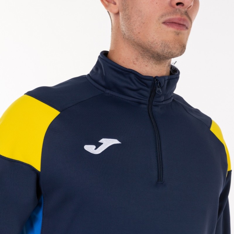Реглан JOMA  т.синьо-жовтий CREW III 101272.339