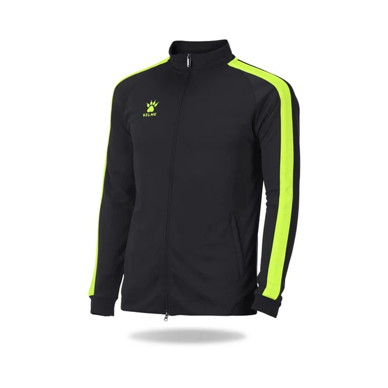 Олимпийка Kelme черно-салатовая GLOBAL 75055.9586