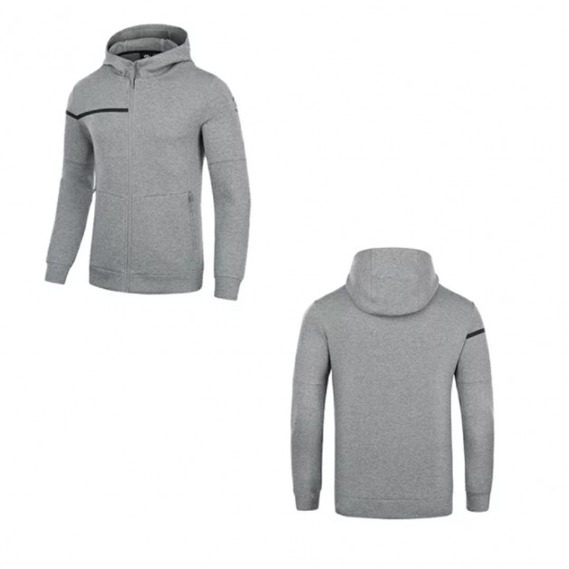 Олимпийка Kelme с капюшоном серая 7361WT1101.9222