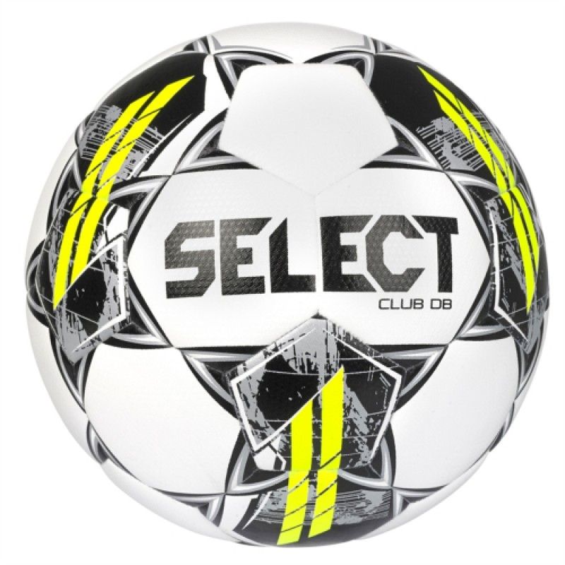 Футбольный мяч SELECT Club DB FIFA Basic (белый/серый)