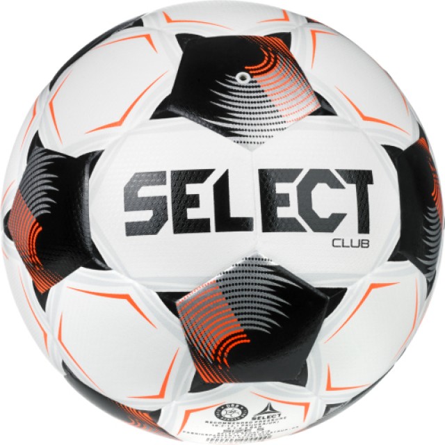 Футбольный мяч SELECT CLUB DB (бело/черный)
