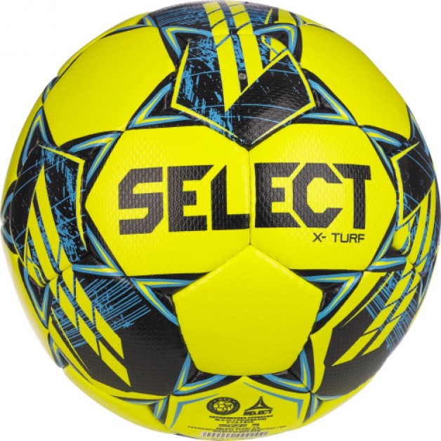 Футбольний мʼяч SELECT X-TURF (жовто/синій)