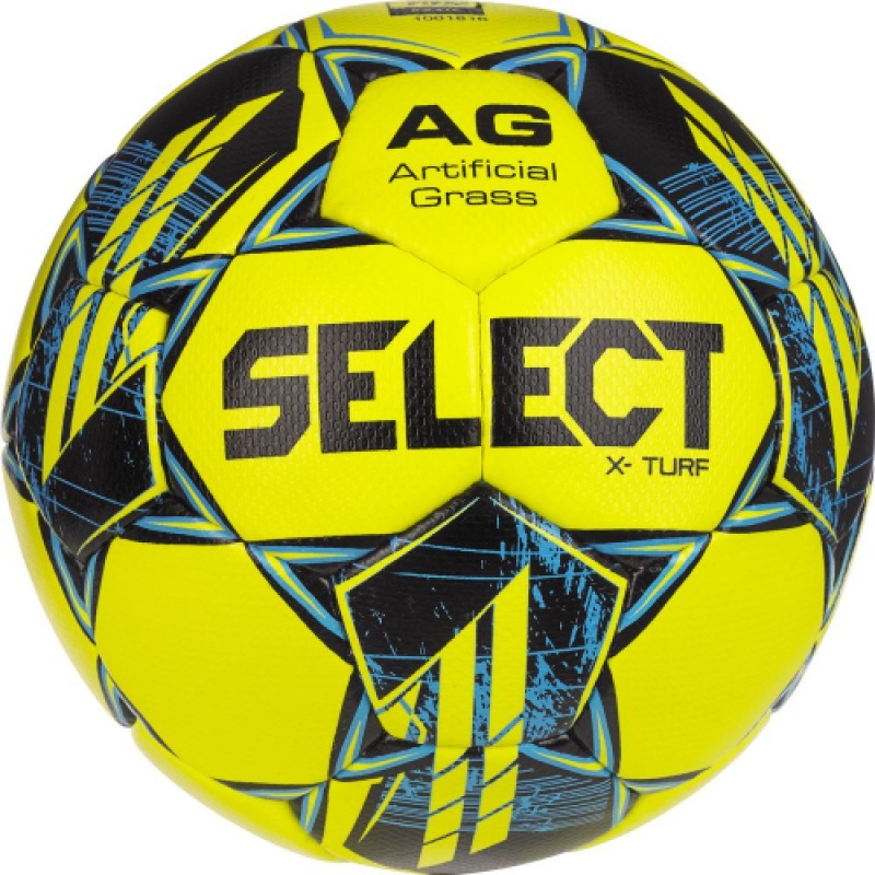 Футбольный мяч SELECT X-TURF (желто/синий)