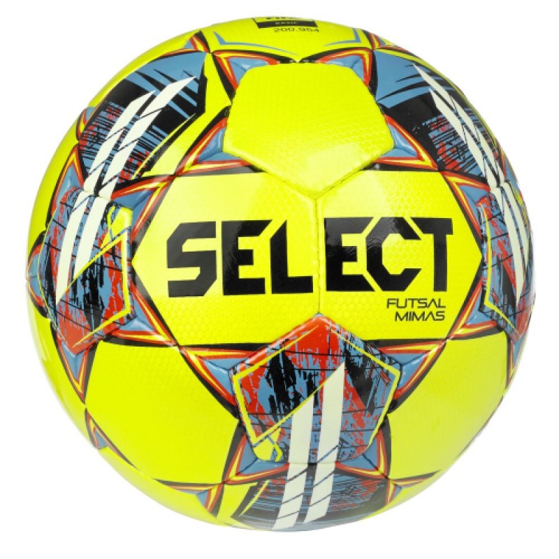 Футбольный мяч для футзала SELECT MIMAS (желто/белый)