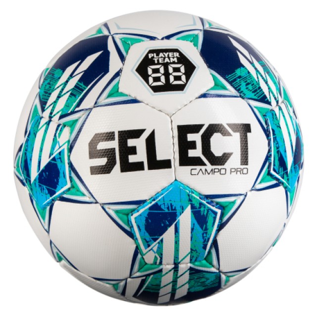 Футбольный мяч SELECT Campo PRO (бело/зеленый)