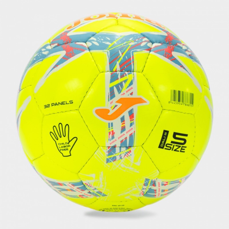 Мяч Joma футбольный желто-бирюзовый DALI III 401412.920