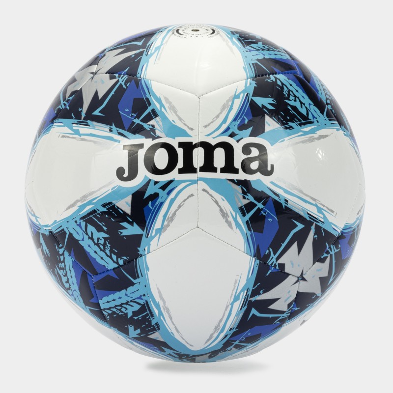 Мяч футбольный Joma бело-синий CHALLENGE III 401484.207