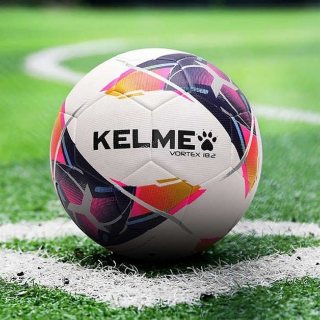 Мʼяч Kelme футбольний т.синьо-червоний VORTEX 18.2 8101QU5001.9423
