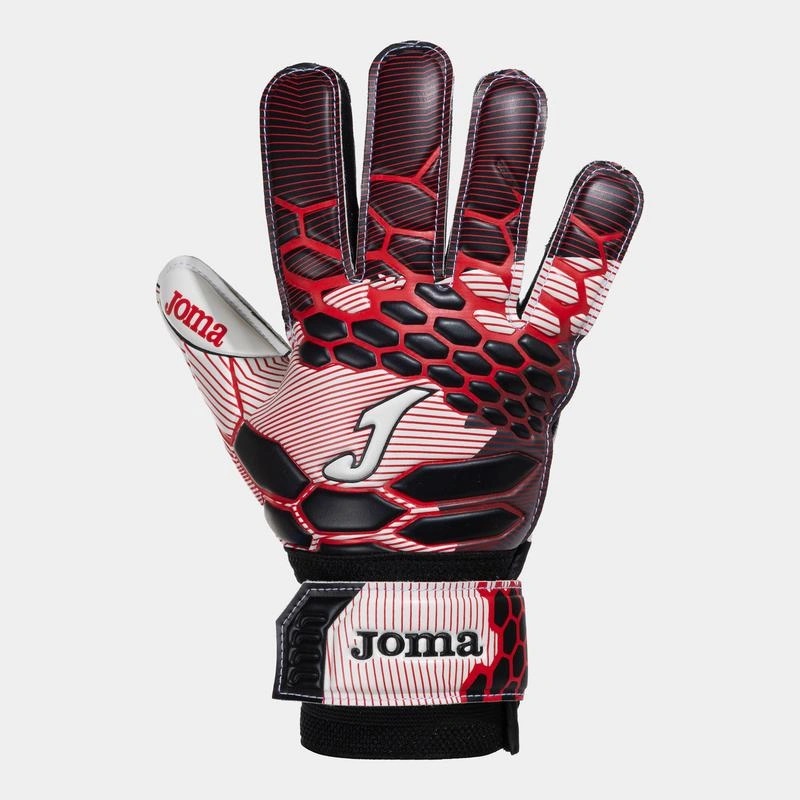 Воротарські перчатки Joma червоно-чорні CALCIO 401950.601