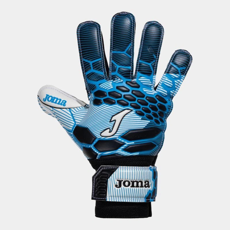 Воротарські перчатки Joma синьо-чорні CALCIO 401950.701