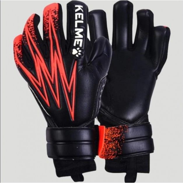 Воротарські рукавички Kelme Training чорно-оранжеві 9896409.9009